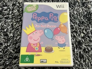 Peppa Pig: Fun And Games - Nintendo Wii Game - With Manual - Picture 1 of 3