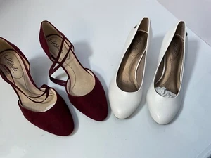 New 2 pair size 9 W LIFESTRIDE grace pump, Parigi pump heels - Picture 1 of 11