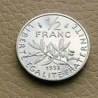 N°38 - Semeuse  1/2 Franc 1993 BE 