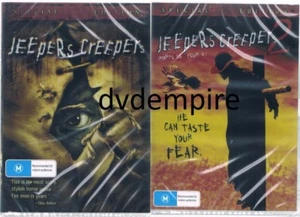 Jeepers Creepers 1 & 2 DVD (2 separate DVD's) New Sealed Australia All Regions - Picture 1 of 1