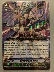 CARDFIGHT VANGUARD CIRCULAR SAW KIRIEL (ANGEL FEATHER) BT06/S01EN SP - Picture 1 of 3