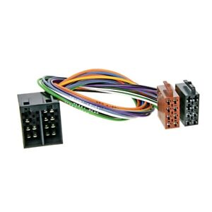 Universal Autoradio ISO Verlängerung Kabel Radio Adapter Stecker auf Buchse 40cm
