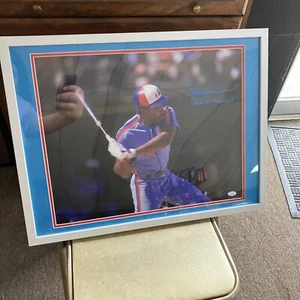 Andre Dawson - SIGNED INSCRIBED 16x20 - “J’adore Montreal” - JSA COA - Expos!!!! - Picture 1 of 4