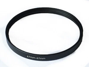 67mm-67mm Female to Female Internal Thread Adapter Coupling Ring 67-67 UK STOCK - Picture 1 of 2