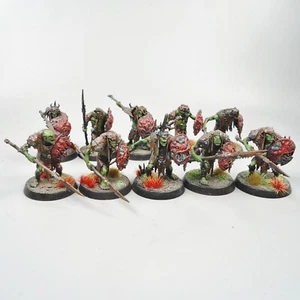 Gutrippaz x10 Painted - Kruleboyz Orruk Warhammer Fantasy Age of Sigmar - Picture 1 of 4