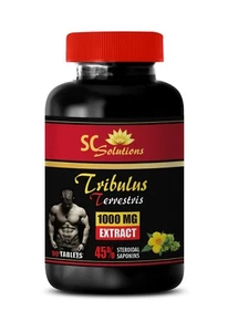 Tribulus pills - TRIBULUS EXTRACT 1000 - booster men muscle growth - 90 Tablet - Picture 1 of 12