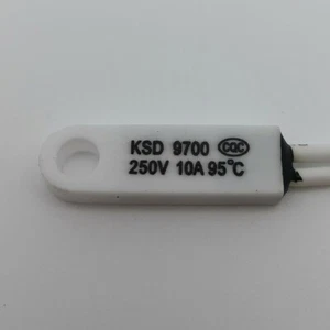 1pc 95°C / 203°F Degree Celsius N.C. 10A Ceramic Temperature Switch KSD9700 -O - Picture 1 of 5