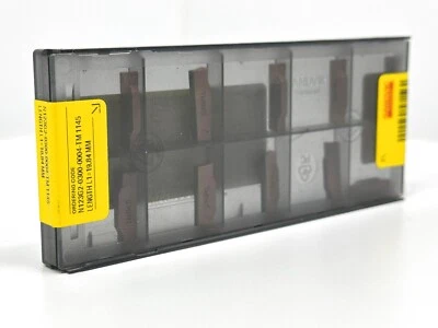 SANDVIK N123G2-0300-0004-TM New Carbide Grooving Inserts Grade 1145 10pcs - Image 1 of 2