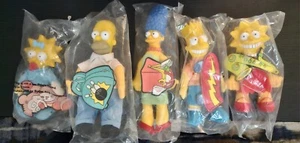 1990 The Simpsons Burger King Figurines - Picture 1 of 2