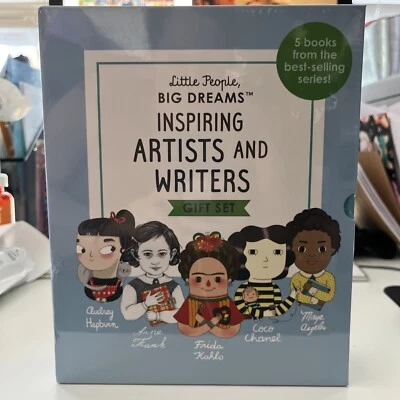 Inspiring Artists and Writers 5 Book Box Set - Little People Big Dreams - Image 1 of 4