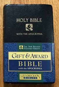 HOLY BIBLE With The Apocrypha NEW REVISED STANDARD VERSION Hendrickson Bibles - Imagen 1 de 7