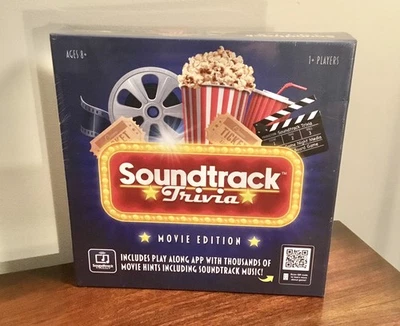 Soundtrack Trivia MOVIE EDITION Limited Ed Game by Game Night Media NEW Sealed - Image 1 of 4