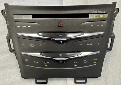 2013-2019 Lincoln MKT OEM Radio Dual Climate Temp Control Panel DE9T-18A802 FCIM - Image 1 of 4