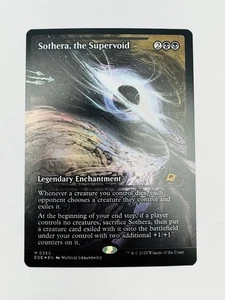 FOIL SOTHERA, THE SUPERVOID (SHOWCASE) Edge Of Eternities EOE Magic MTG CARD - Picture 1 of 3