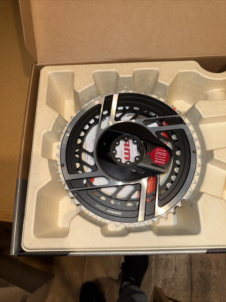 SRAM ROJO D1 AXS Quarq Kit Medidor de Potencia 12 Velocidades 50/37 Plato Carretera Grava  Foto 1 de 4