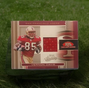 2006 Playoff Absolute Memorabilia NFL Rookie Jersey Collection Vernon Davis RC - Bild 1 von 3