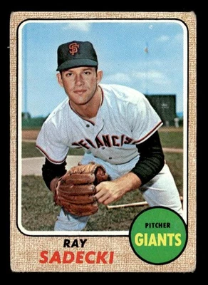 1968 Topps #494 Ray Sadecki San Francisco Giants - Image 1 of 2