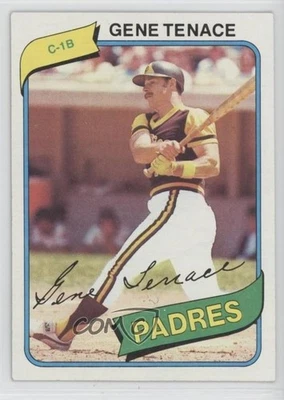 1980 Topps Gene Tenace #704 - Image 1 of 2
