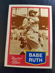 Babe Ruth New York Yankees 1989 Limited Edition CMC CMG #14 Oddball NM - Picture 1 of 2