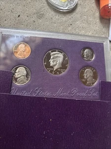 1992-S US Mint Proof Set 5 Coin Set OGP COA Original Government Packaging - Picture 1 of 2