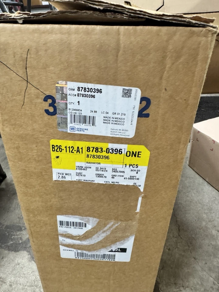 2018-2022 Chevy Equinox/GMC Terrain Radiator. New, In Box. - Image 1 of 3
