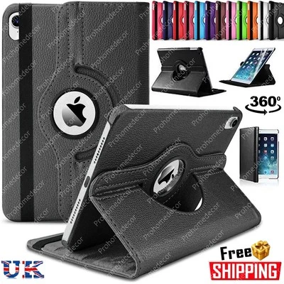 Rotating Case for iPad 10.2 10.9 10th 9th 8th 7th 6th Generation Air 1 2 Pro 11 - Image 1 of 4