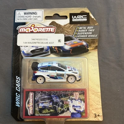 Majorette - WRC Cars 2023 - Ford Fiesta - Gus Greensmith - 1:64   - Image 1 of 2