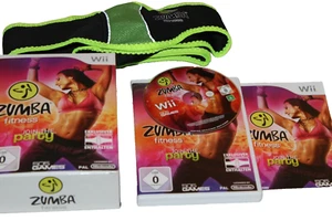 Zumba Fitness Únete A The Party + Gürtel-nintendo Wii-Mit Ovp Y Instrucciones - Imagen 1 de 1