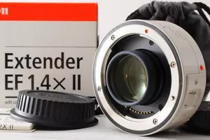 【QUASI INUTILIZZATO TOP MINT+】CANON Extender EF 1.4X II Teleconverter per EF ... - Foto 1 di 16