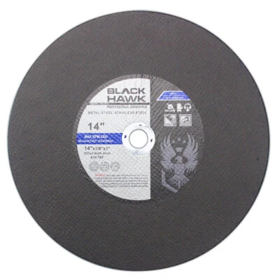 10 Pack 14" x 1/8" x 1" Chop Saw Wheel Metal and Stainless Steel Cutting Disc - Image 1 of 4