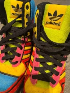Adidas Originals Jeremy Scott JS Wings Rainbow Sneaker G61380 US9.5 No Box Good - Picture 1 of 10