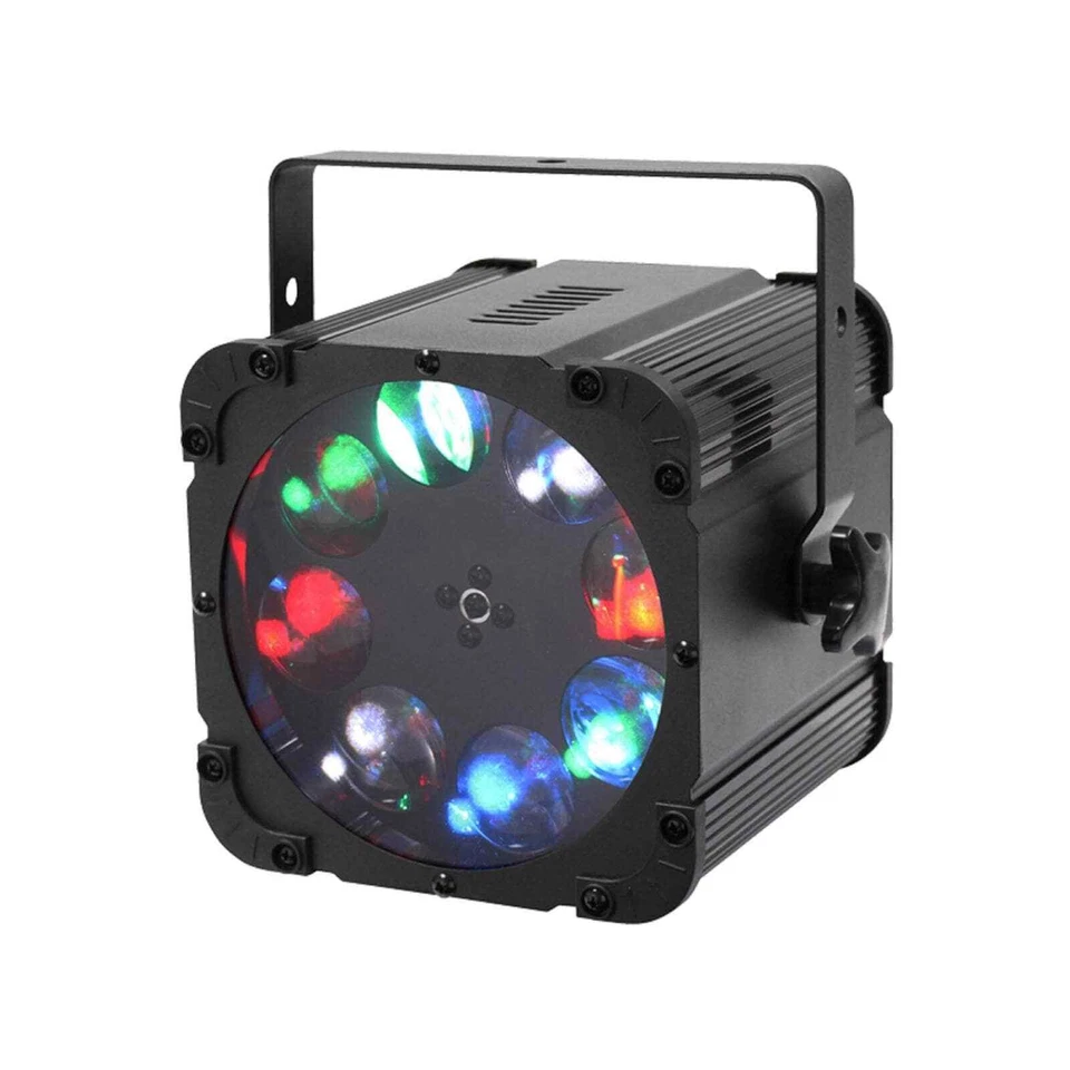 Equinox Crossfire XP 8 Gobos Moonflower 8 x 10W RGBW LED Lighting Effect DMX - Image 1 of 4