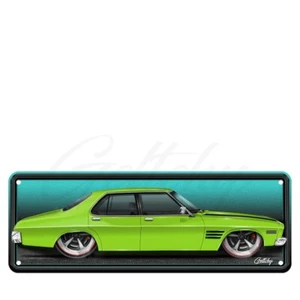 Holden HQ SS Lettuce Alone Green Street Machine Number Plate Man Cave Sign - Picture 1 of 1