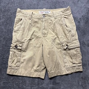 Pantalones Cortos American Eagle Para Hombre 34 Beige Carga Calce Clásico Informal Patinador Hipster Y2K - Imagen 1 de 10
