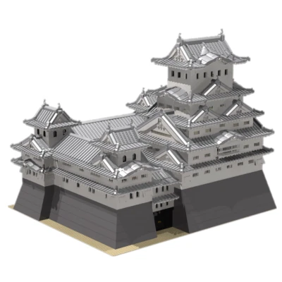 Custom Instruction Japanese Warring States Castle ( instruction only) - Image 1 of 3