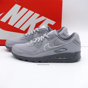 Size 12 Men's Nike Air Max 90 Sneakers FJ4218-002 Wolf Grey/White-Cool Grey - Picture 1 of 8
