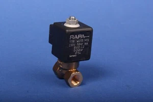 Electroválvula quemador de aceite Rapa 1/8" BV01L2 2/2 vías bobina magnética calefacción válvula - Imagen 1 de 1