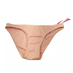 Xhilaration Womens Sz Medium 4-6 Textured Metallic Cheeky Bikini Swim Bottom New - Picture 1 of 9