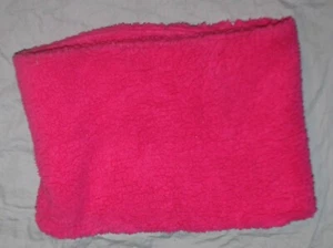 Cat & Jack Girls Pink Teddy Fleece Infinity Scarf Neck Warmer Snood One Size - Picture 1 of 1