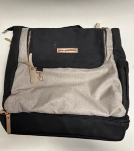 Petunia Pickle Bottom Pivot Pack Diaper Bag Backpack Sand/Black - Picture 1 of 10