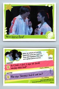 We're Soaring, Flying #27 High School Musical 2 Topps TCG Card - Picture 1 of 1