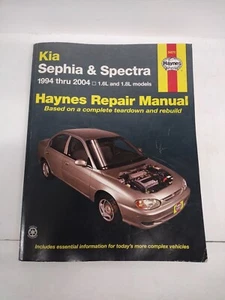 Haynes 54070 Repair Manual for Kia Sephia 1994-01 Spectra 2000-09 Sportage 05-10 - Picture 1 of 2