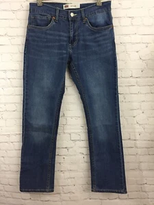 Levi's Women Sz 4/Youth Sz 16 Jeans 511 Slim Blue 29/28 Lightweight Summer - Picture 1 of 7