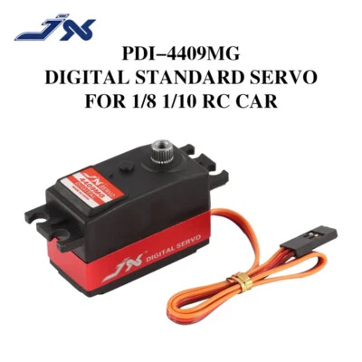 JX Servo PDI-4409MG 4,8-6,0V 9KG Metallgetriebe Digital Servo für 1/8 1/10 RC Auto - Bild 1 von 4