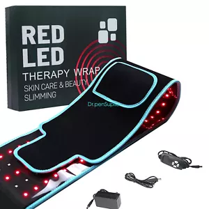 LED Light Therapy Belt Laser Wrap device 660nm 850nm Red Light belt Weight Loss - Picture 1 of 12