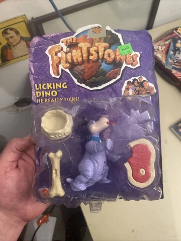 The Flintstones Licking Dino Action Figure 1993 Cover