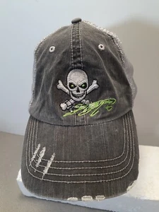 Ball Cap Skull And Crossbones Rustic Look - Picture 1 of 8