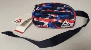 Reebok Ollie Fanny Pack, Fanny Rojo Blanco y Azul Fannypack Bolso de Hombro - Imagen 1 de 11
