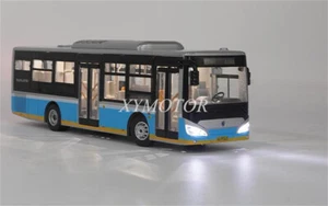 1:43 SLK 6109 SHANG HAI SUN LONG BUS BeiJing Bus 20# Diecast Model Car Light Toy - Picture 1 of 10