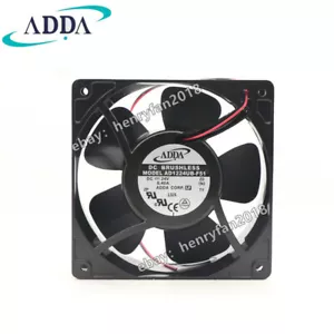 ADDA AD1224UB-F51 Axial Fan DC 24V 0.40A 120*120*38MM Brushless Case Cooling Fan - Picture 1 of 6